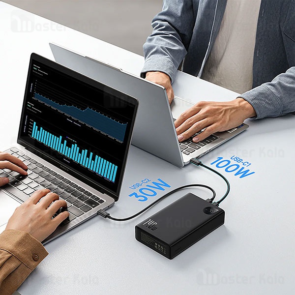 پاوربانک 24000 بیسوس Baseus Adaman P10021507112-02 توان 140 وات